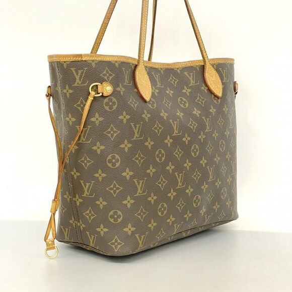 Louis Vuitton Tote Bag Monogram Neverfull MM M40156 Brown Ladies - Picture 2 of 10